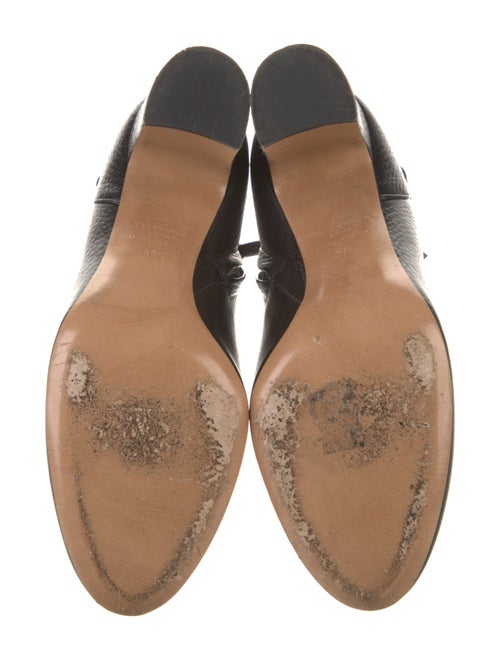 Valentino Rockstud Accents Leather Boots