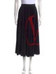 Valentino Printed Midi Length Skirt