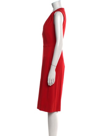 Valentino Virgin Wool Midi Length Dress