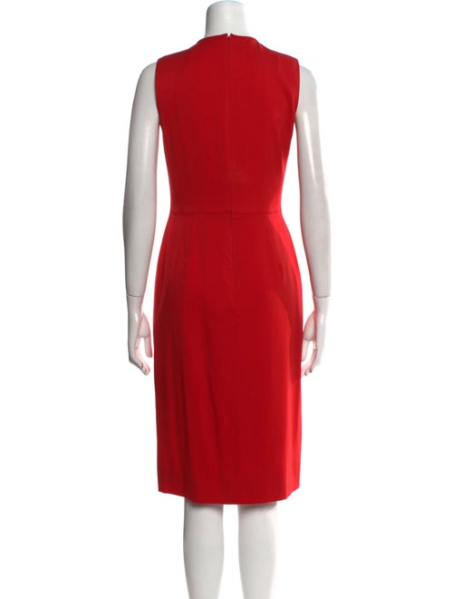 Valentino Virgin Wool Midi Length Dress