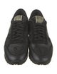 Valentino Rockstud Accents Leather Sneakers