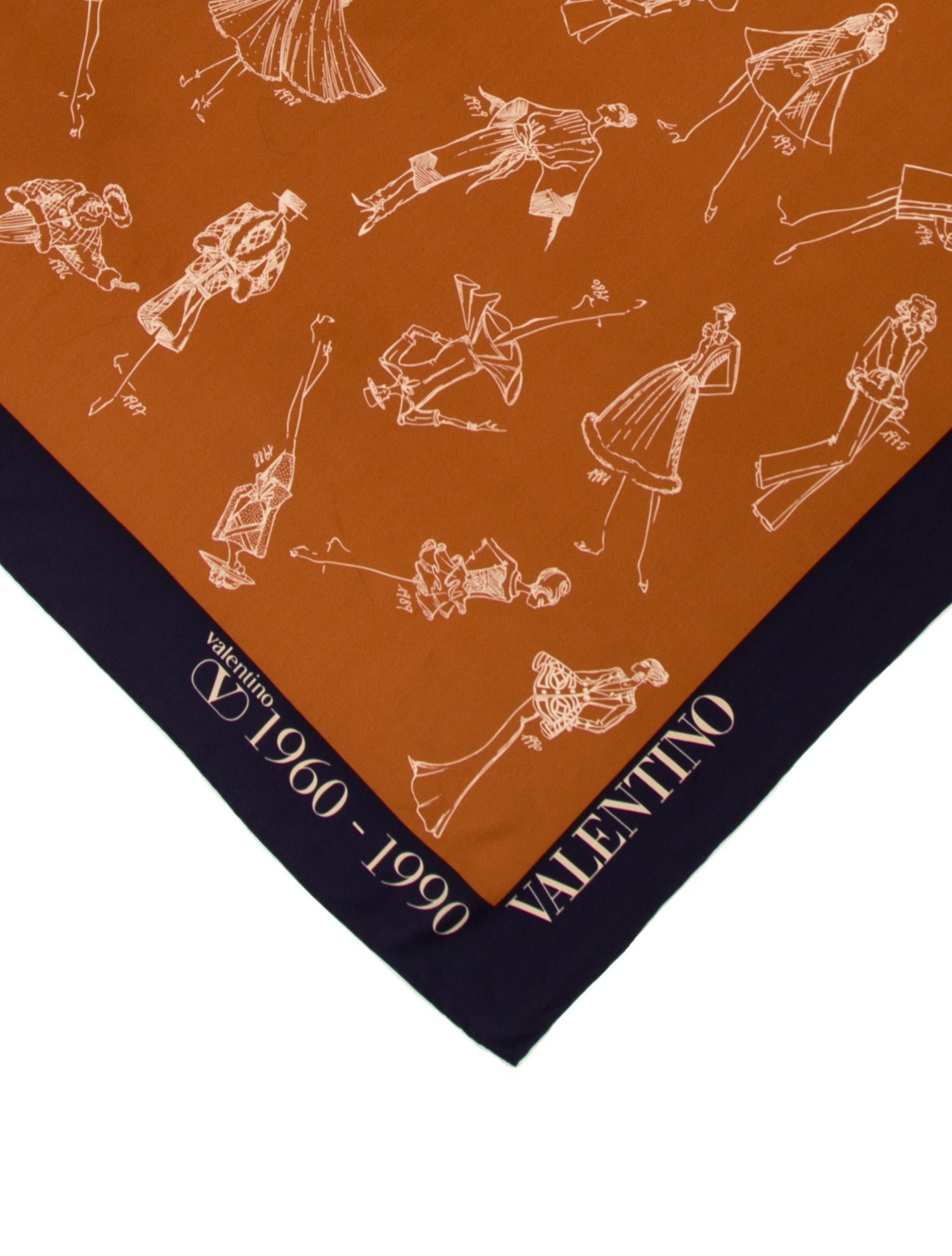 Valentino Silk Printed Scarf