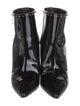 Valentino Rockstud Accents Patent Leather Boots