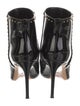 Valentino Rockstud Accents Patent Leather Boots