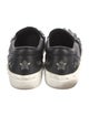 Valentino Leather Colorblock Pattern Sneakers