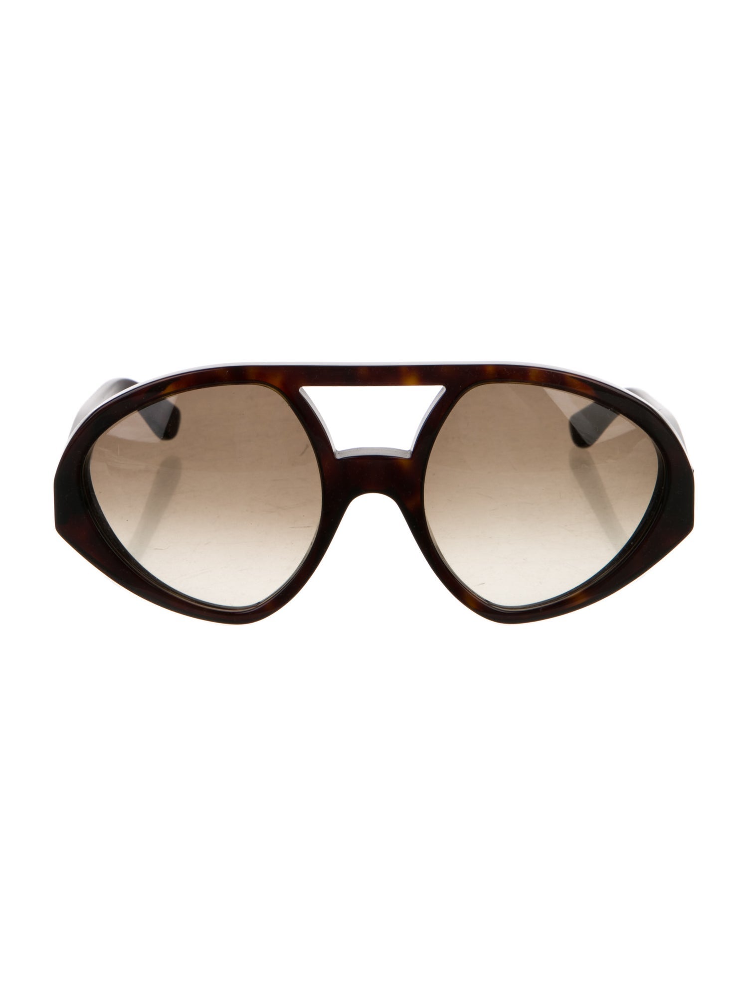 Valentino Oversize Gradient Sunglasses