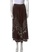 Valentino Printed Midi Length Skirt