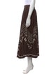 Valentino Printed Midi Length Skirt