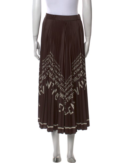 Valentino Printed Midi Length Skirt