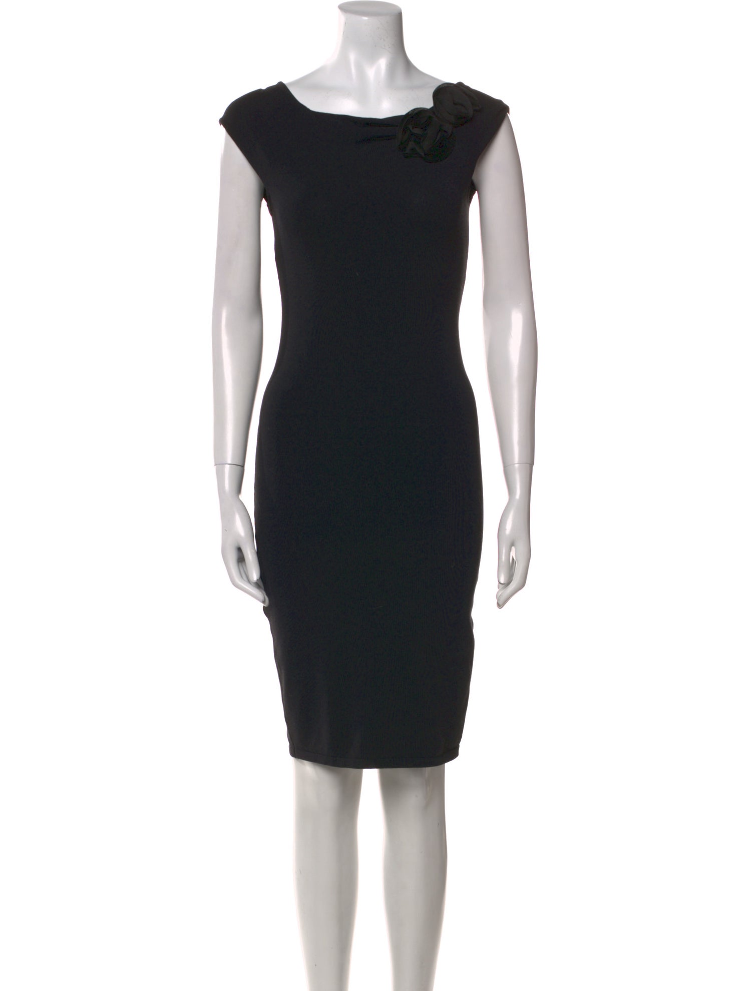 Valentino Scoop Neck Mini Dress