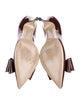 Valentino Patent Leather Bow Accents Pumps