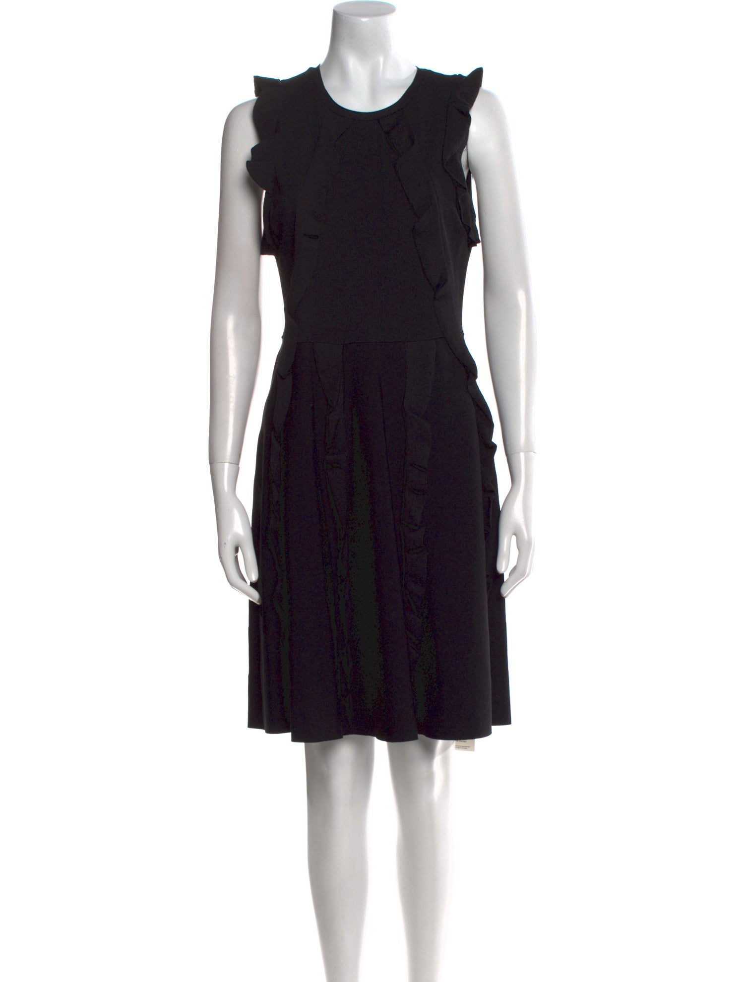 Valentino Crew Neck Knee-Length Dress