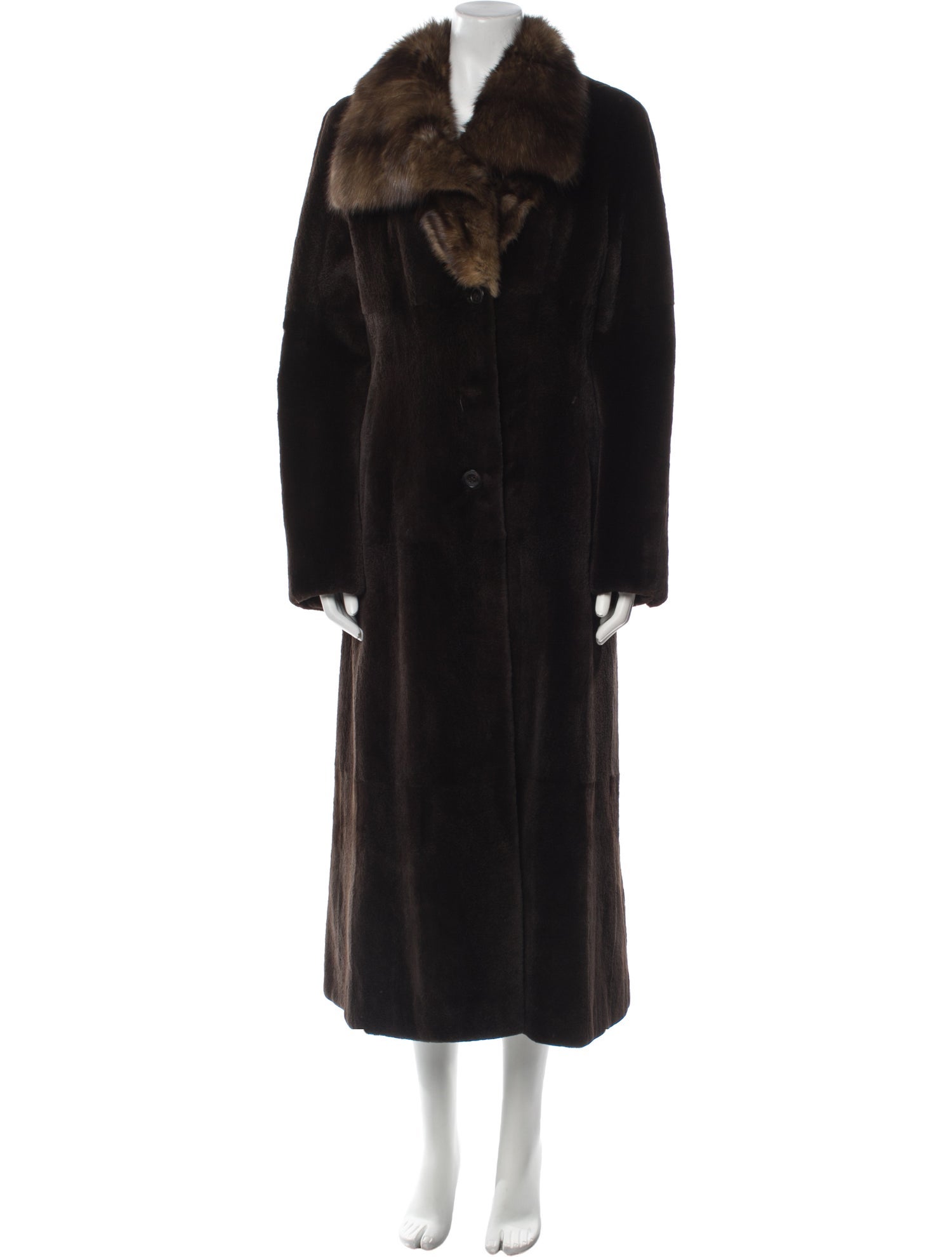 Valentino Vintage 2000's Faux Fur Vest