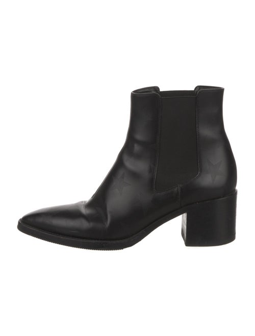 Valentino Rockstud Accents Leather Chelsea Boots