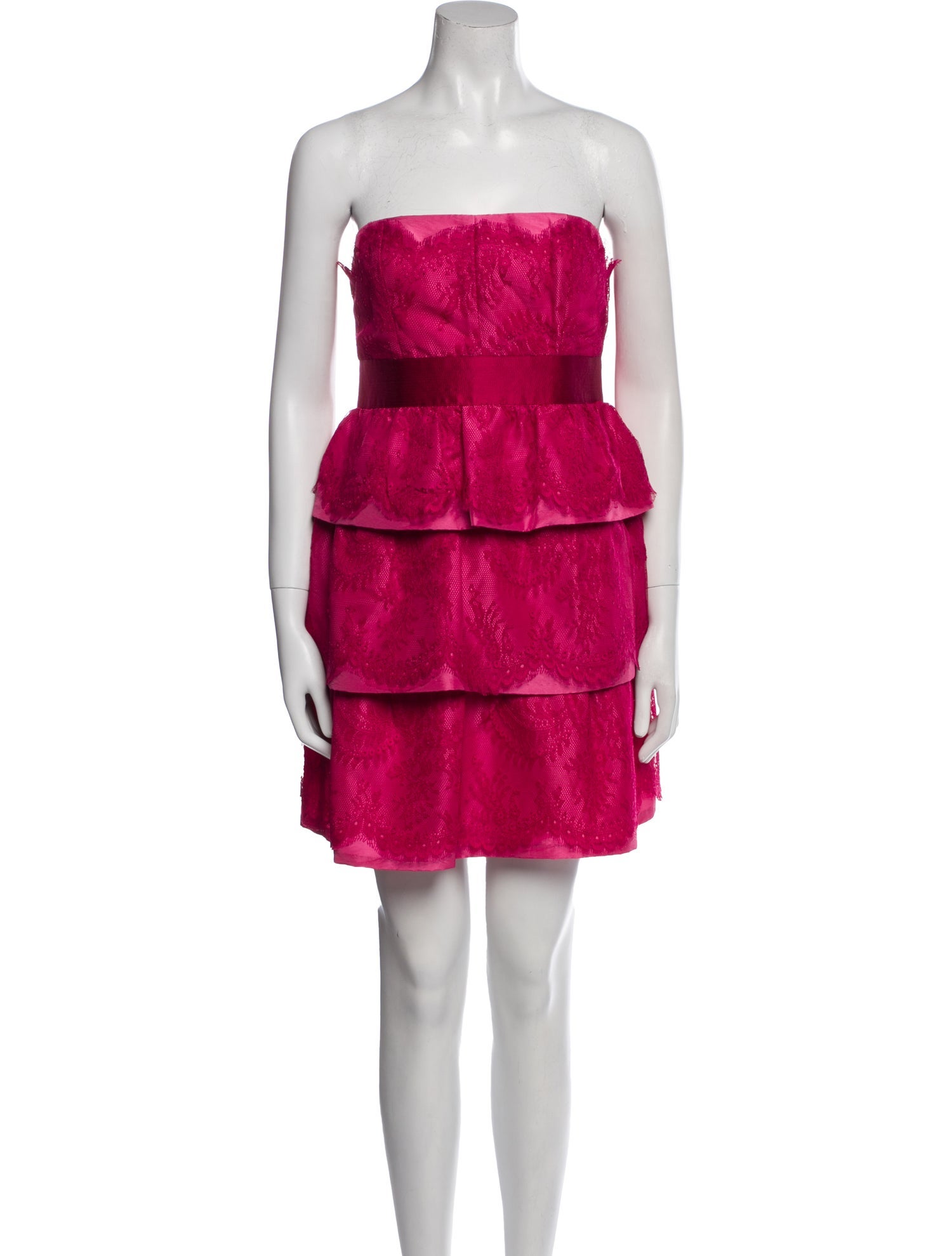 Valentino Strapless Mini Dress