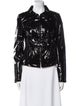 Red Valentino Faux Leather Biker Jacket