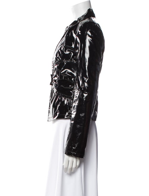 Red Valentino Faux Leather Biker Jacket