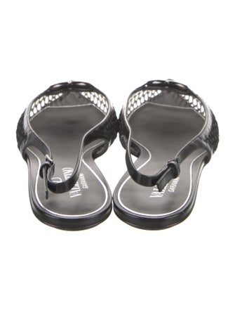 Valentino Leather Slingback Flats