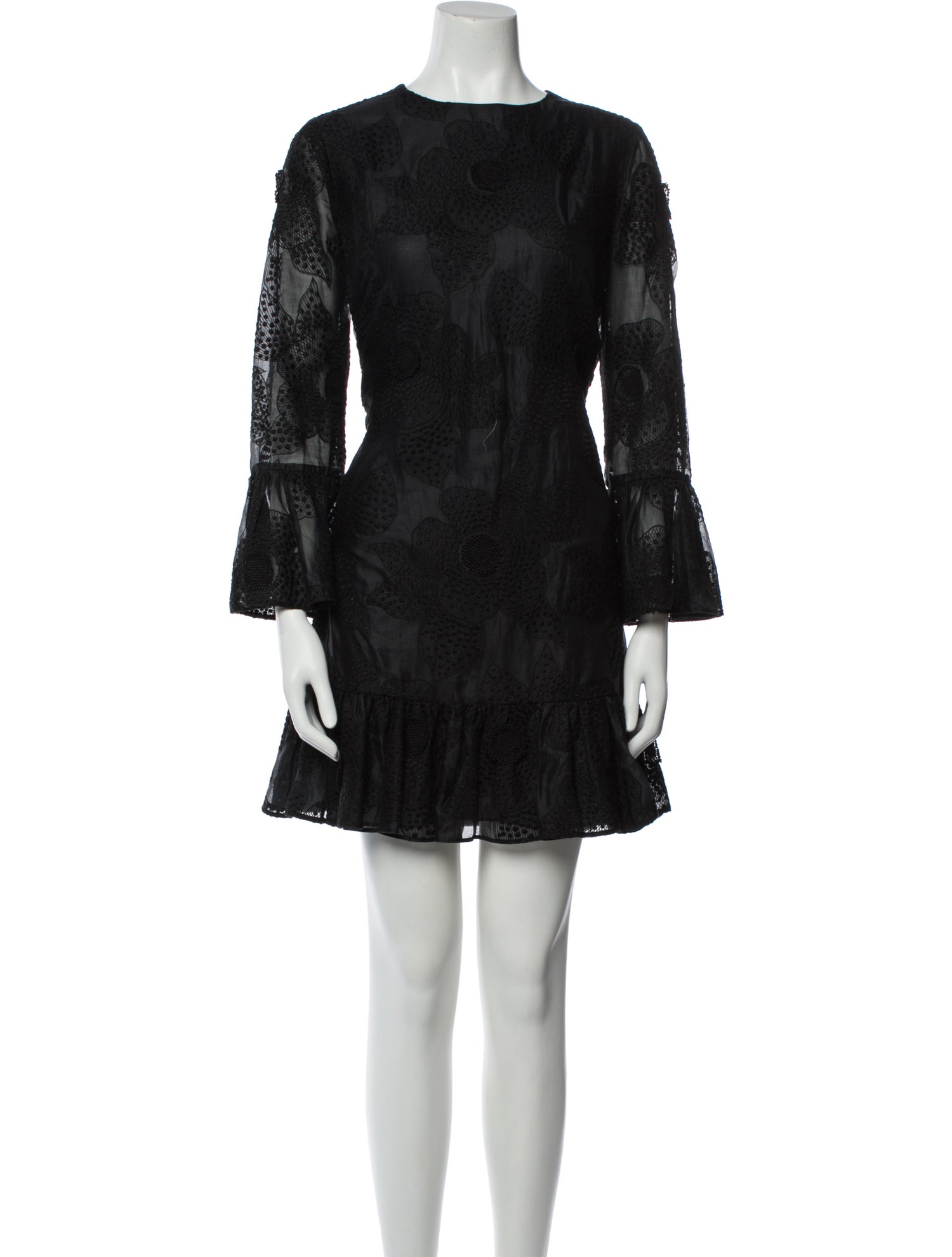 Valentino Crew Neck Mini Dress w/ Tags