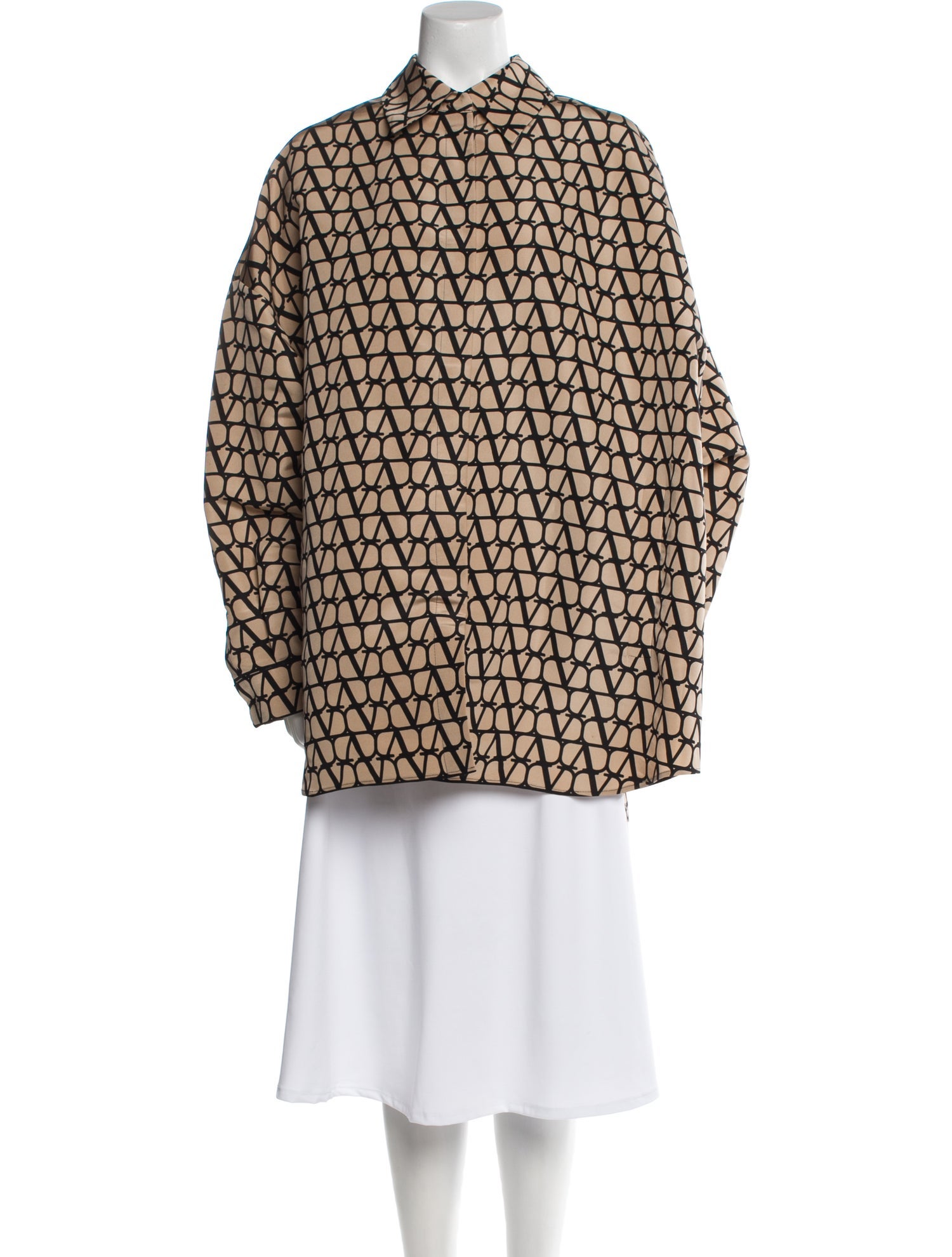 Valentino Silk Printed Jacket