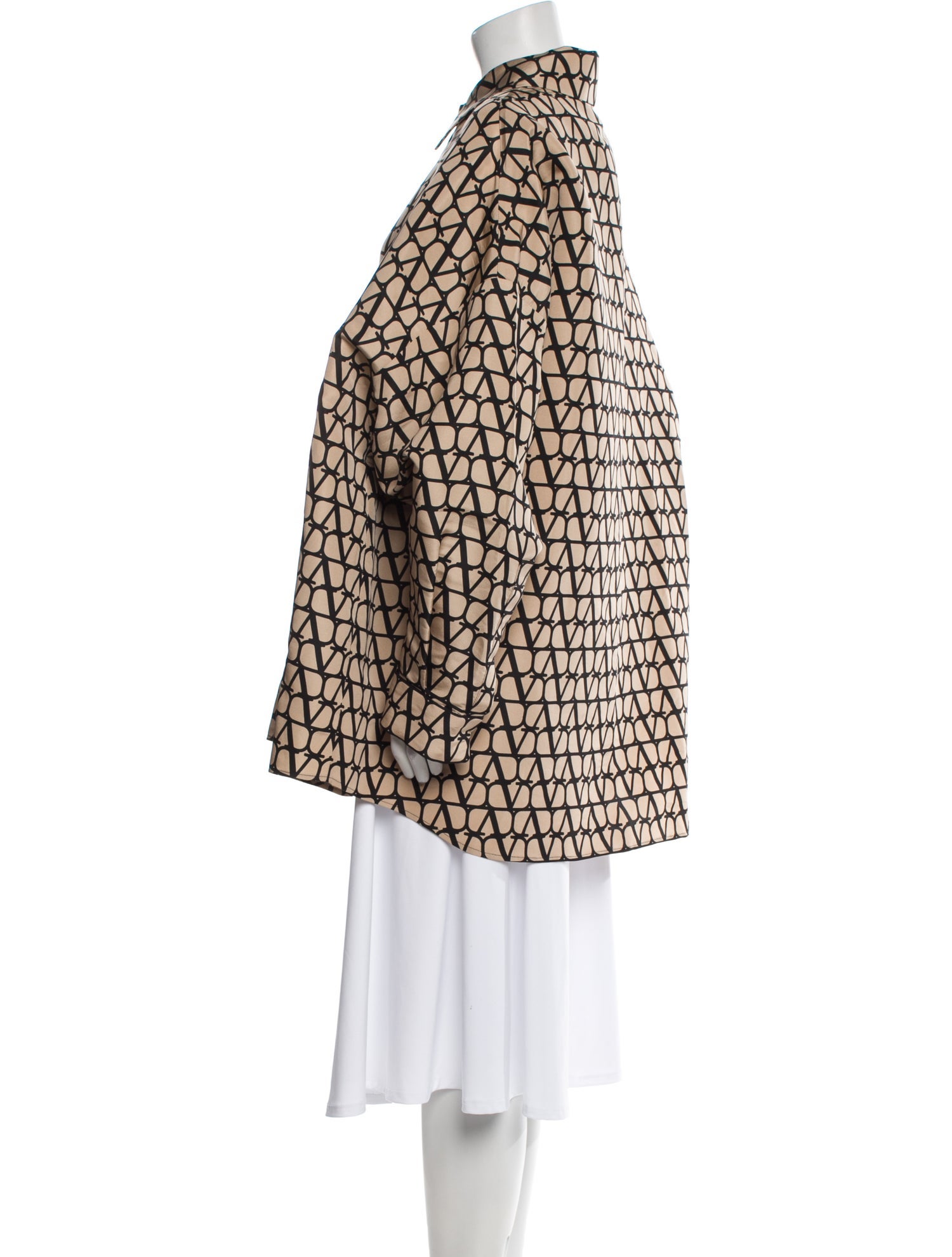 Valentino Silk Printed Jacket