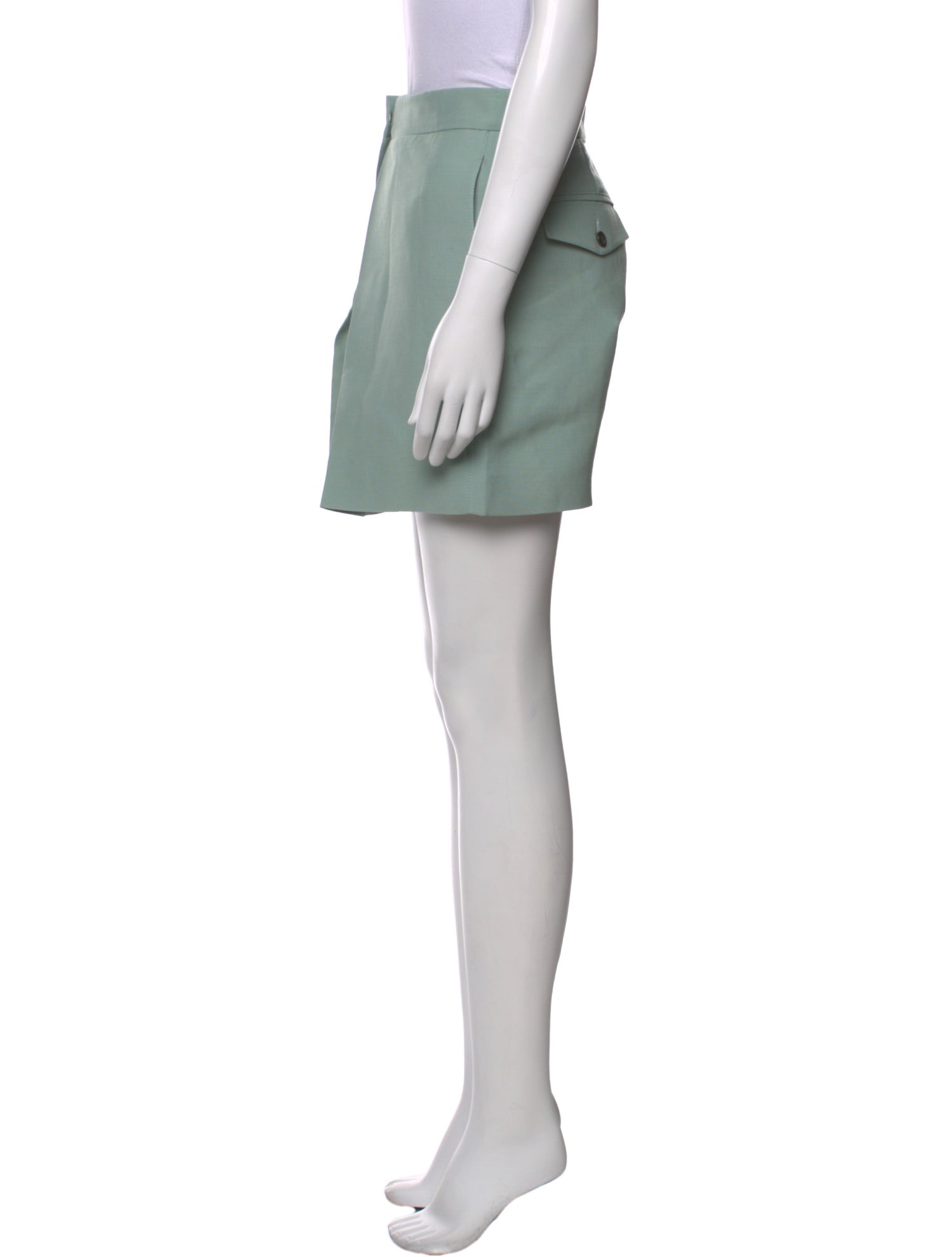 Valentino Virgin Wool Mini Shorts w/ Tags