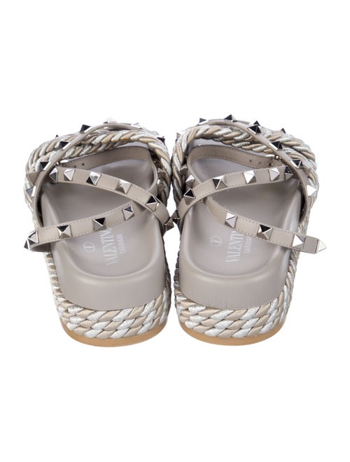 Valentino Rockstud Accents Studded Accents Espadrilles