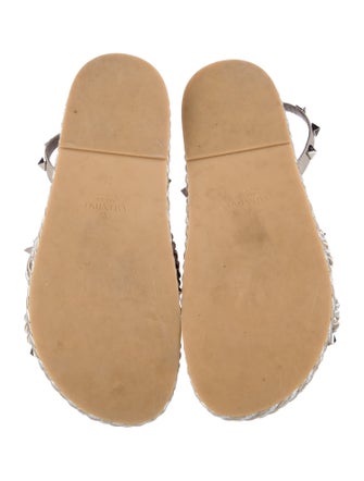 Valentino Rockstud Accents Studded Accents Espadrilles