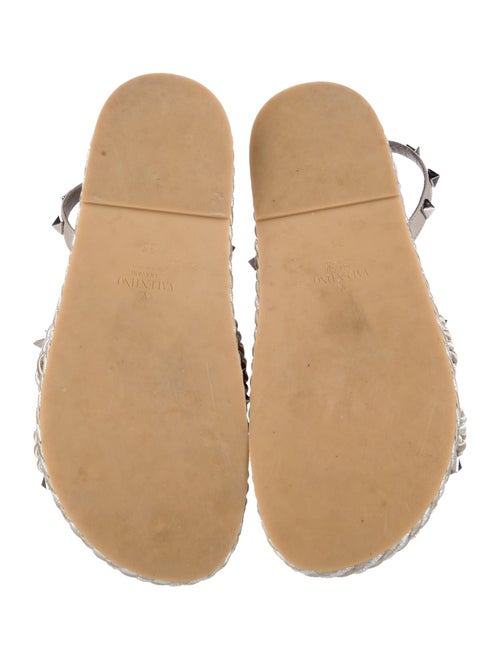 Valentino Rockstud Accents Studded Accents Espadrilles