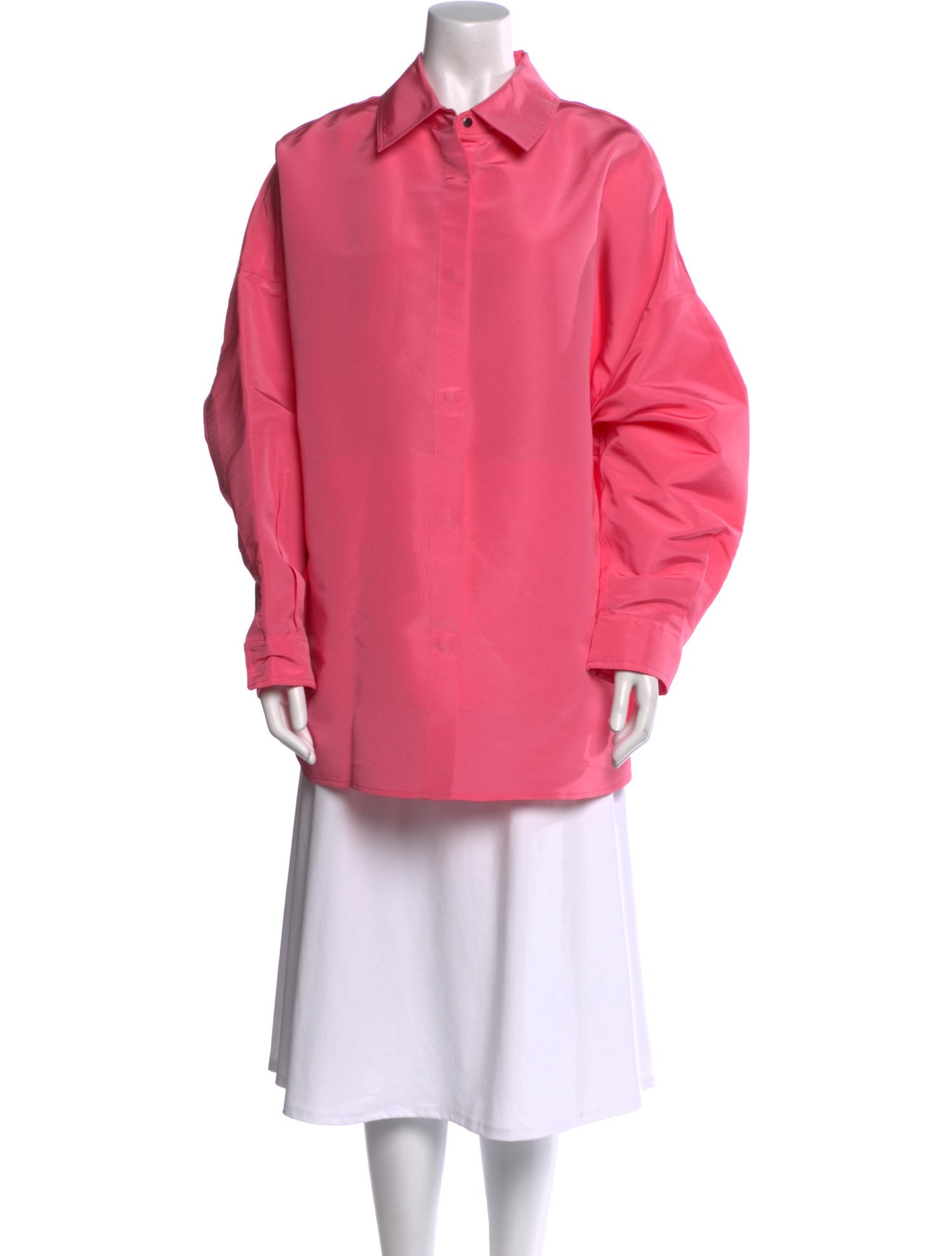 Valentino Silk Long Sleeve Tunic