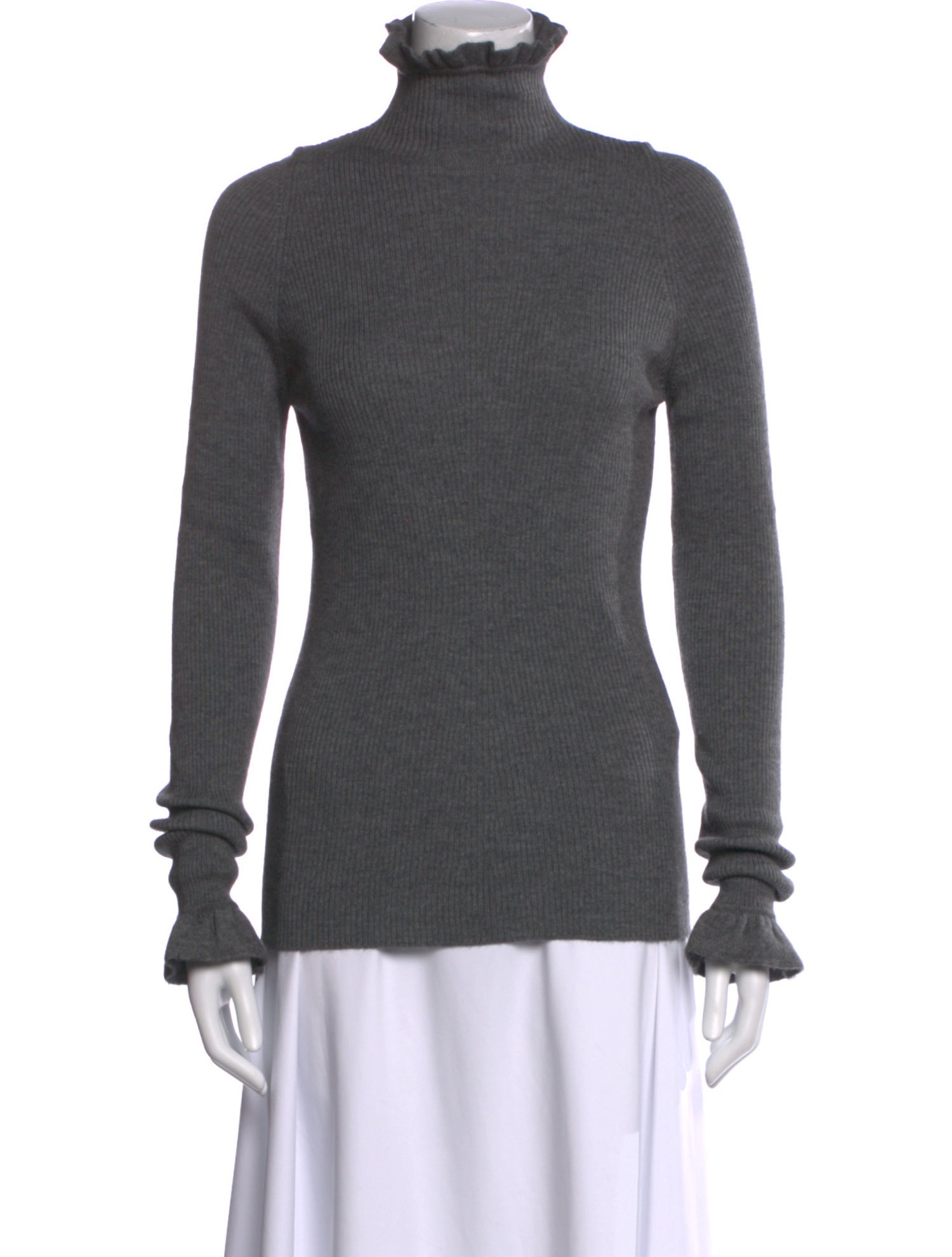 Valentino Virgin Wool Turtleneck Sweater