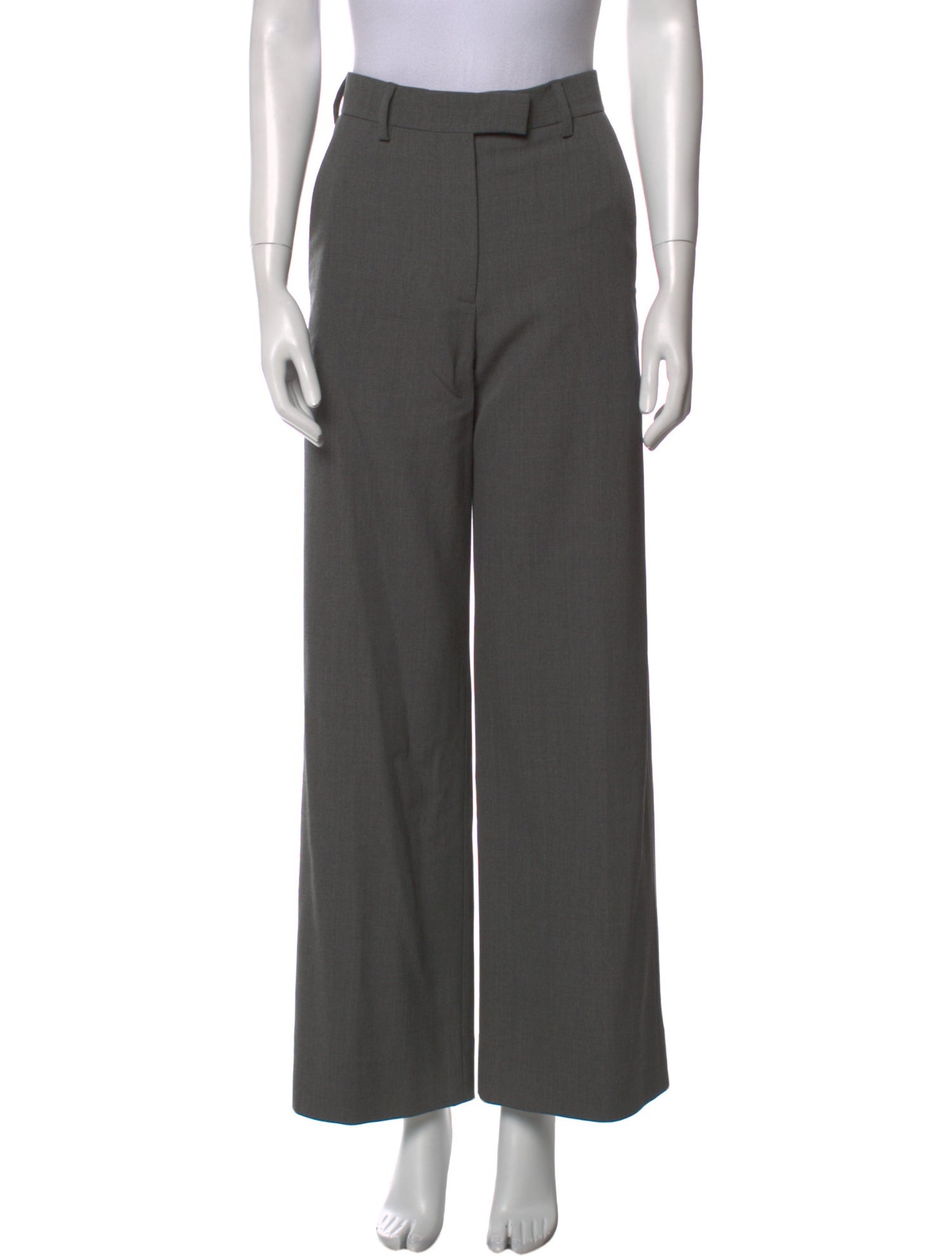 Valentino Virgin Wool Wide Leg Pants w/ Tags