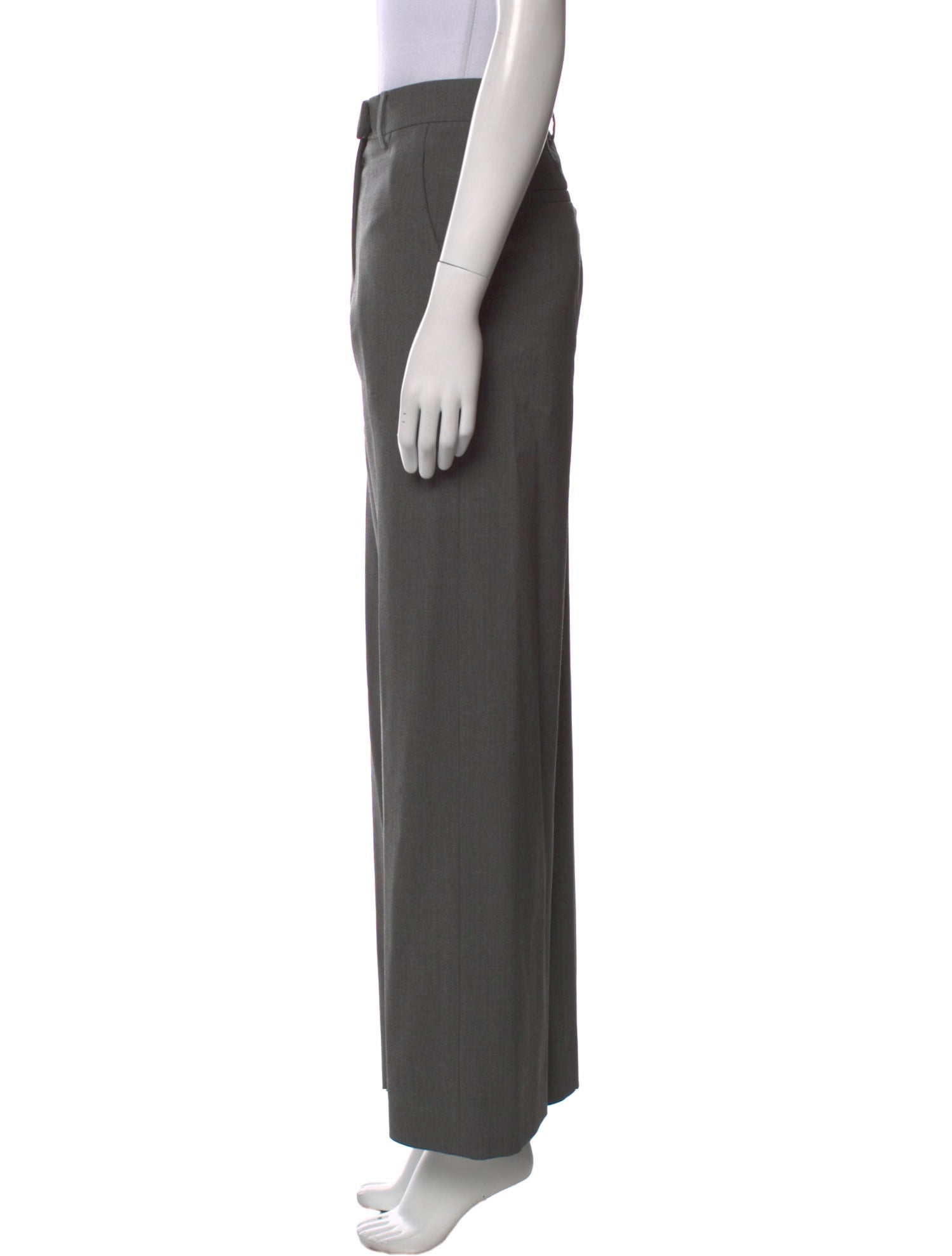 Valentino Virgin Wool Wide Leg Pants w/ Tags