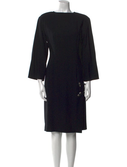Valentino Wool Knee-Length Dress