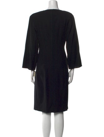 Valentino Wool Knee-Length Dress