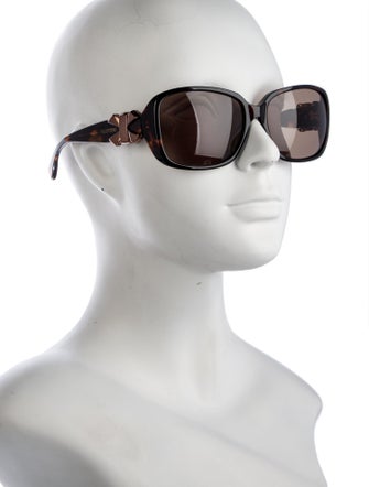 Valentino Rockstud Accents Square Sunglasses