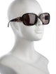 Valentino Rockstud Accents Square Sunglasses