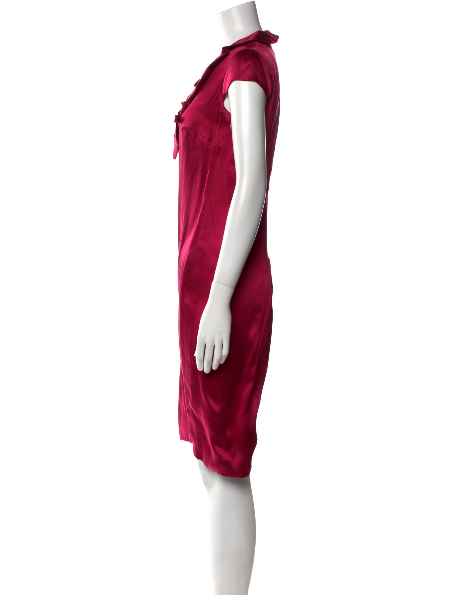 Valentino Silk Knee-Length Dress