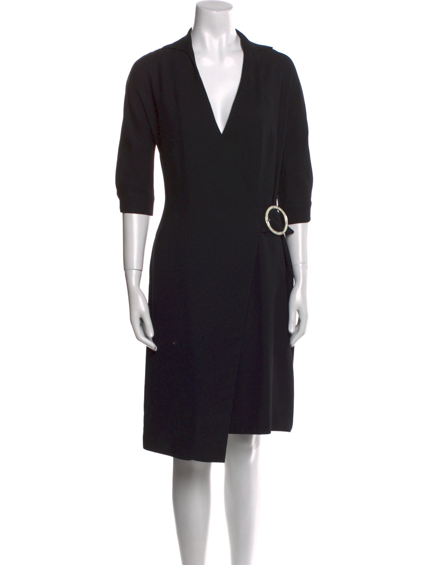 Valentino Wool Midi Length Dress