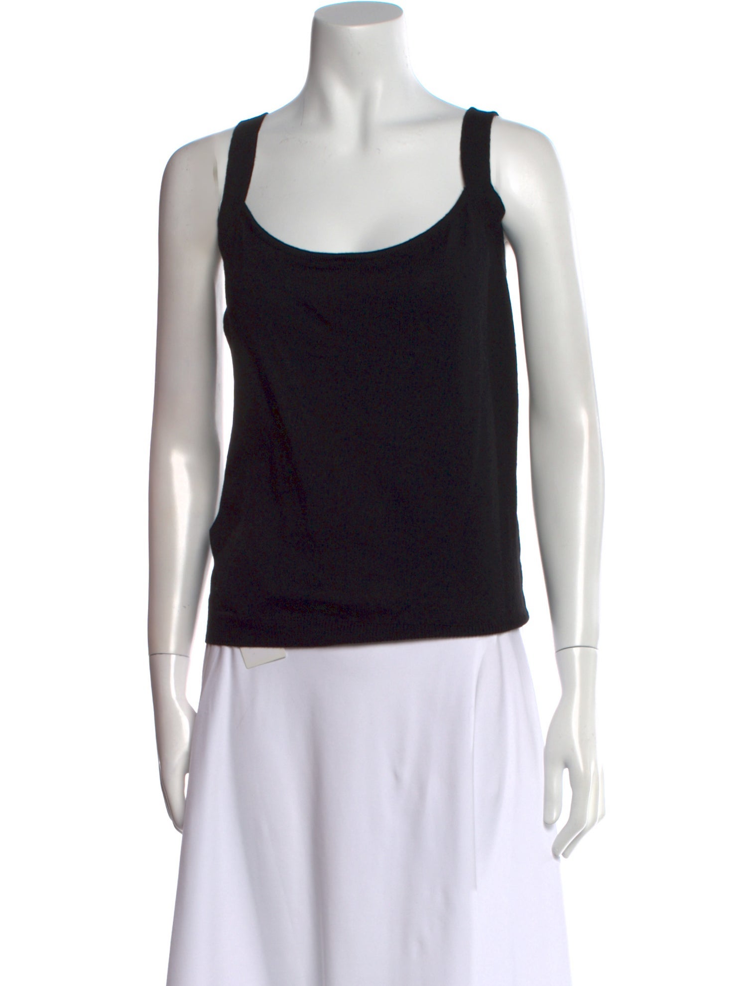 Valentino Wool Scoop Neck Top