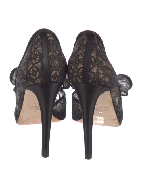Valentino Lace Lace Pattern Sandals