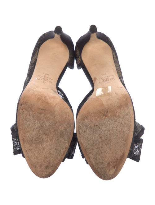 Valentino Lace Lace Pattern Sandals