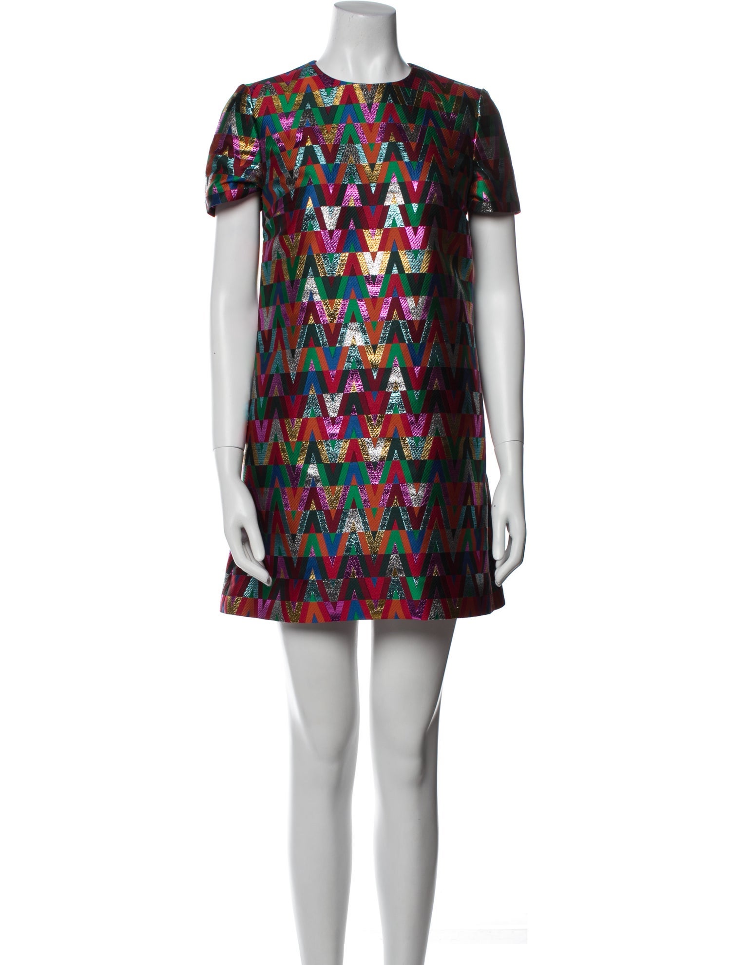 Valentino Printed Mini Dress
