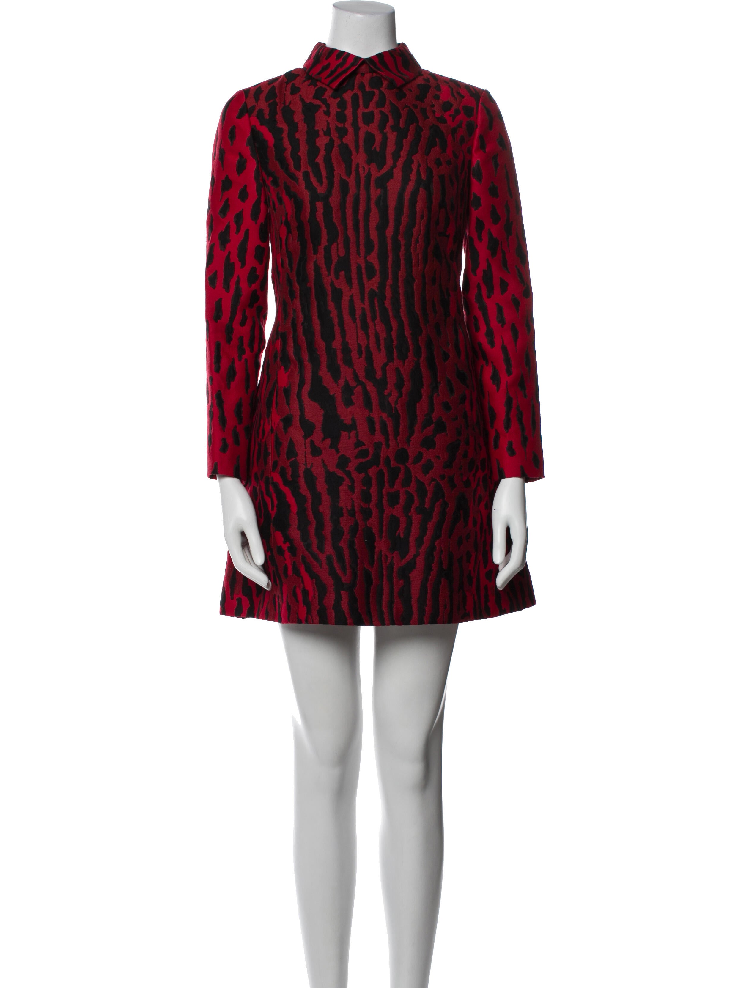 Valentino Animal Print Mini Dress