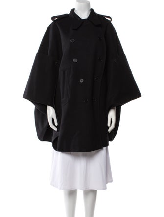 Valentino Virgin Wool Cape