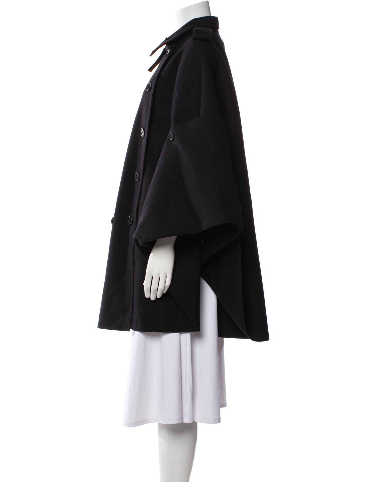 Valentino Virgin Wool Cape