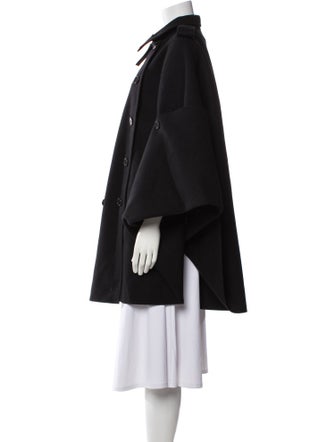 Valentino Virgin Wool Cape