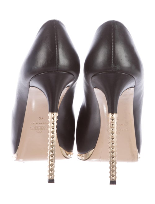 valentino rockstud platform pump