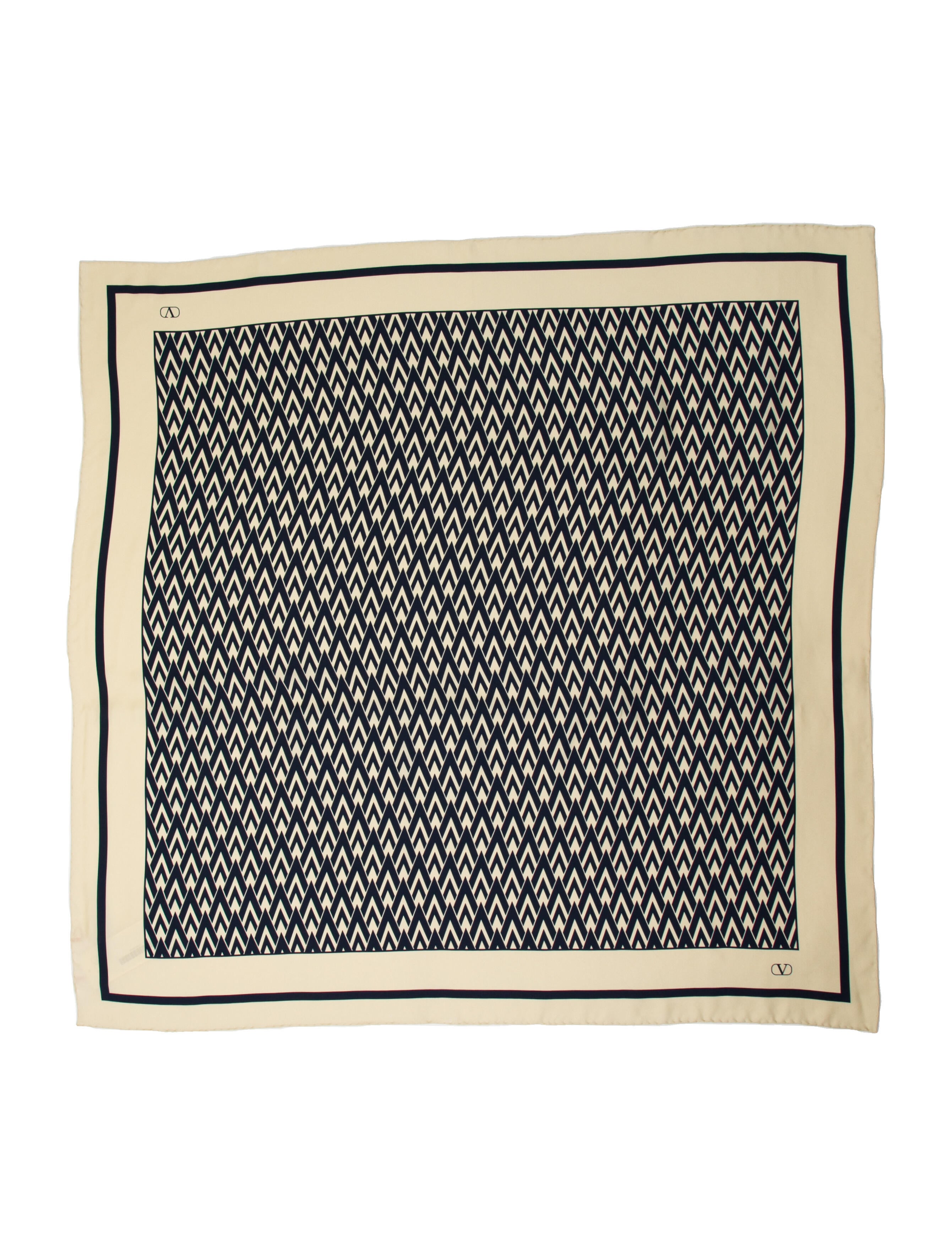 Valentino Silk Printed Scarf