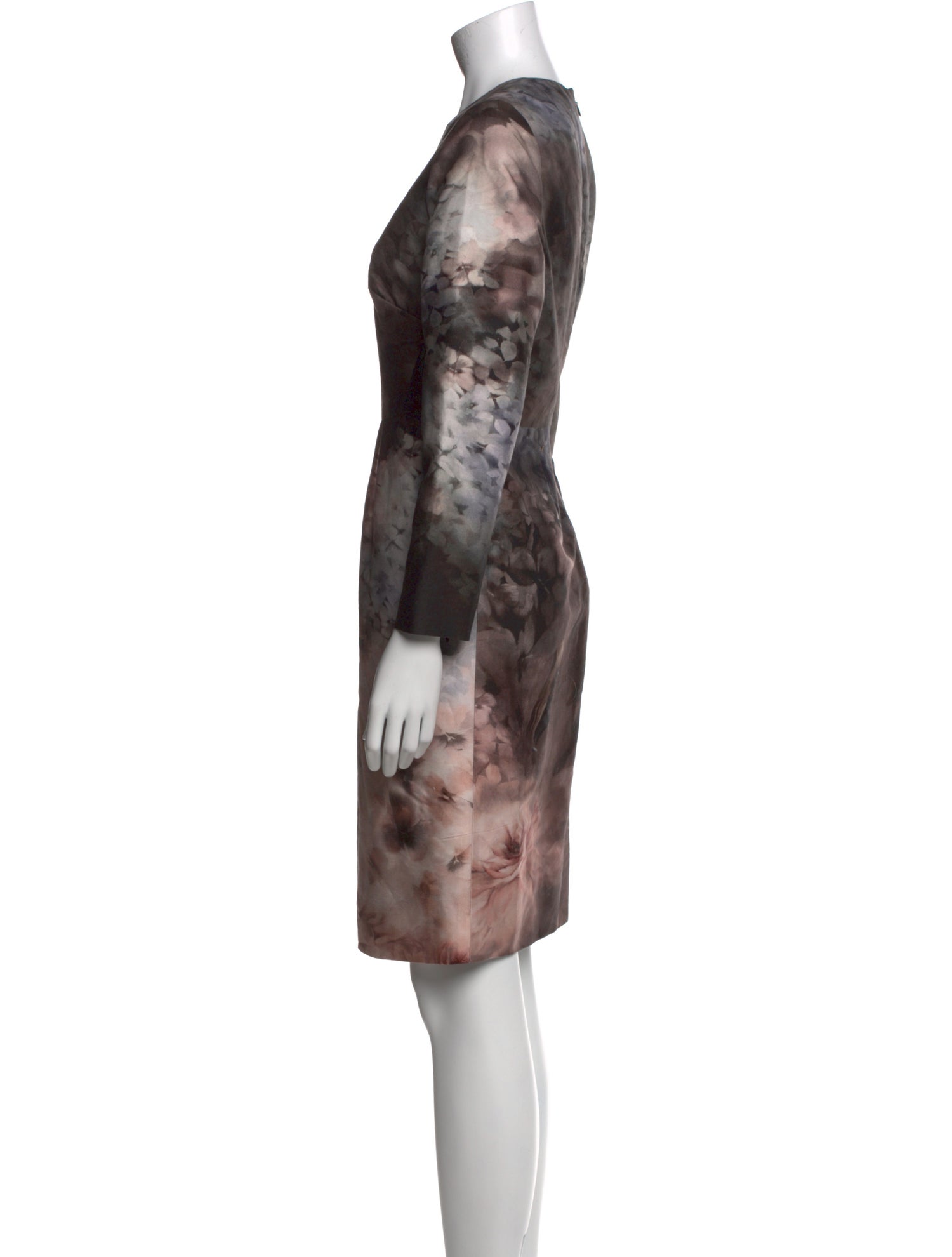 Valentino Printed Knee-Length Dress